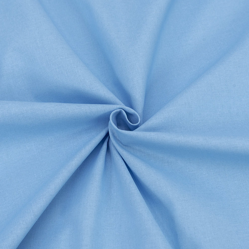 Ткань на отрез бязь гладкокрашеная ГОСТ 150 см цвет голубой фото 1