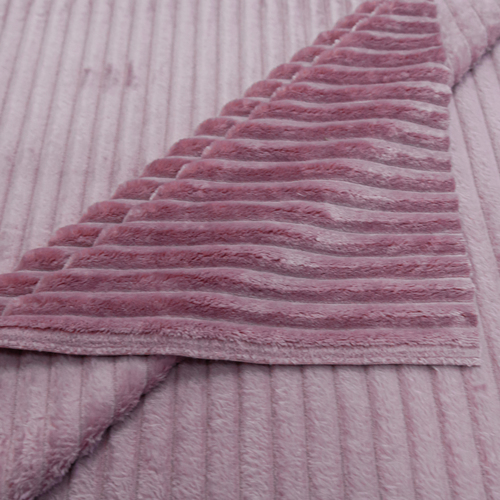 Ткань на отрез велсофт Orrizonte 300 гр/м2 200 см 012-ОT цвет розовый фото 3