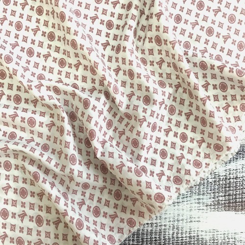 Рубашечная ткань на отрез Элиф LV-5 б/з цвет розовый фото 1