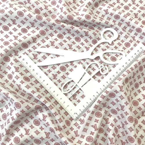 Рубашечная ткань на отрез Элиф LV-5 б/з цвет розовый фото 4