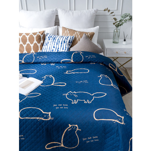 Покрывало VT ультрастеп двухстороннее 4016 240/210 фото 5