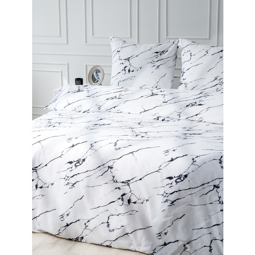 Постельное белье 11979-01a 2-х сп с евро простыней с наволочками 70/70 фото 11