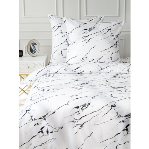 Постельное белье 11979-01a 2-х сп с евро простыней с наволочками 70/70 фото 4