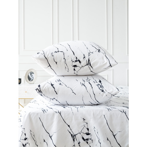 Постельное белье 11979-01a 2-х сп с евро простыней с наволочками 70/70 фото 6