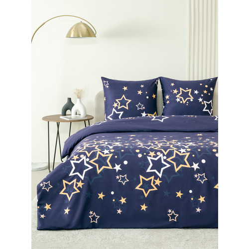 Постельное белье VT из полисатина 6364 2-х сп с евро простыней с наволочками 70/70 фото 1