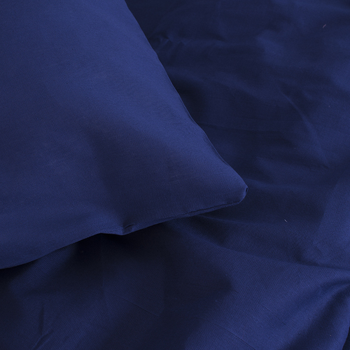 Постельное белье из бязи цвет синий 1.5 сп с 1-ой нав. 70/70 фото 2
