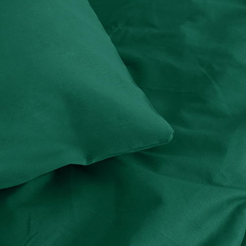 Постельное белье из бязи цвет зеленый 1.5 сп с 1-ой нав. 70/70 фото 2