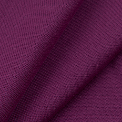 Ткань на отрез футер 3-х нитка диагональный цвет сливовый фото 2