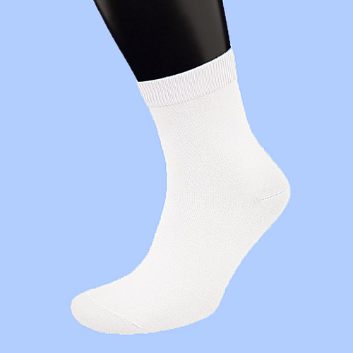Мужские носки АБАССИ ZCL144 белый размер 25-27 фото 1