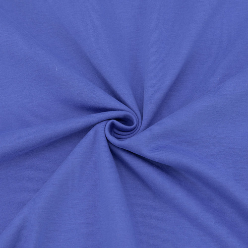 Ткань на отрез кулирка М-2086 цвет голубой фото 1
