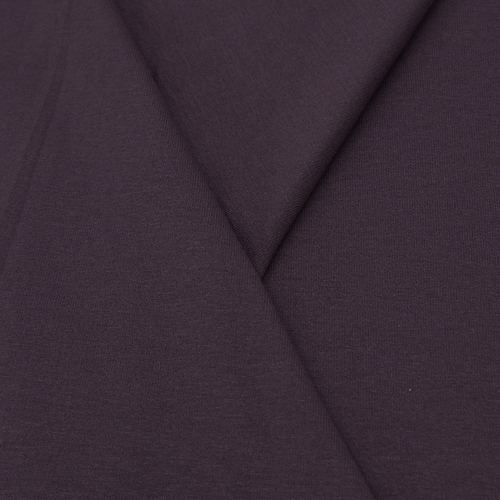 Ткань на отрез вискоза с лайкрой цвет темно-лиловый фото 5