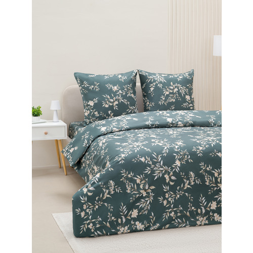 Постельное белье VT из полисатина 3541-12 2-х сп с евро простыней с наволочками 70/70 фото 8