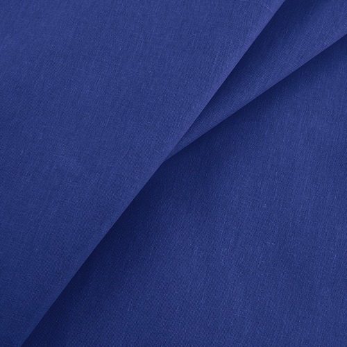 Ткань на отрез бязь гладкокрашеная ГОСТ 150 см цвет синий фото 1