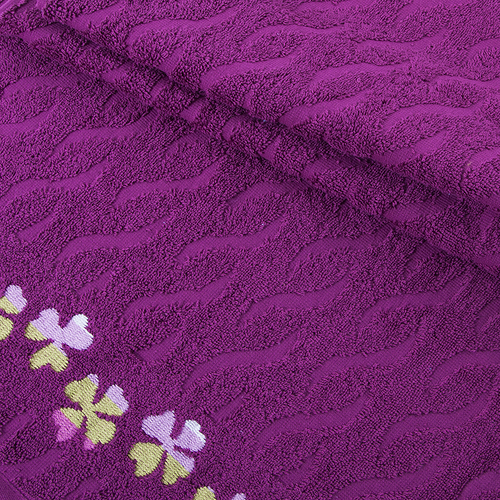 Полотенце махровое Sunvim 12-31 50/90 см цвет фиолетовый фото 2