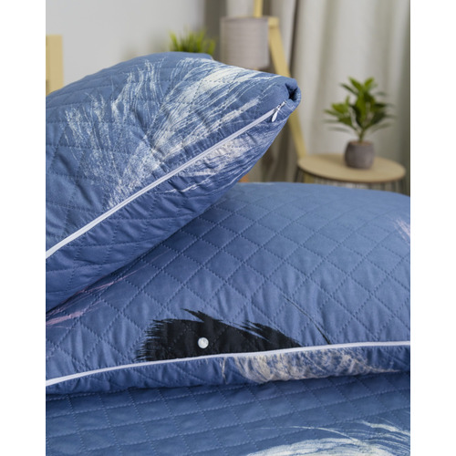 Чехол декоративный для подушки с молнией, ультрастеп 4275 50/70 см фото 4