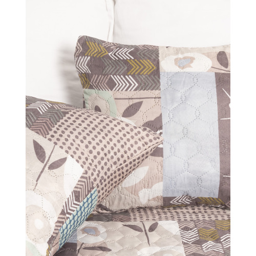 Чехол п/э декоративный для подушки с молнией, ультрастеп 974-9 45/45 см фото 4