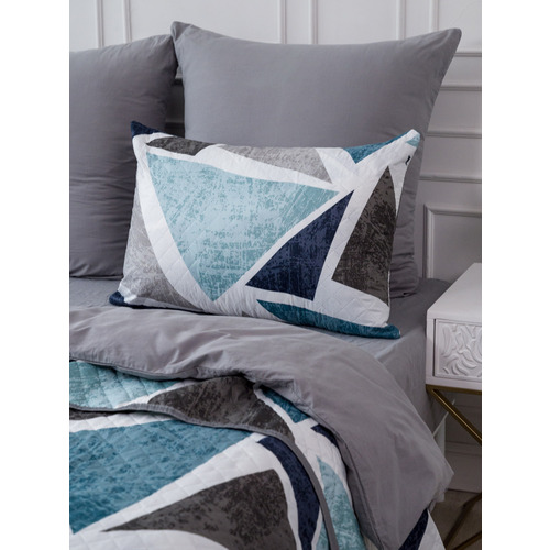 Чехол декоративный VT для подушки с молнией, ультрастеп 4770 50/70 см в упаковке 2 шт фото 9