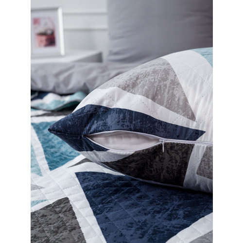 Чехол декоративный VT для подушки с молнией, ультрастеп 4770 50/70 см в упаковке 2 шт фото 8