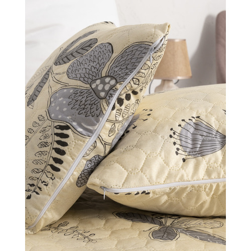 Чехол п/э декоративный для подушки с молнией, ультрастеп 543-5 50/70 см фото 2