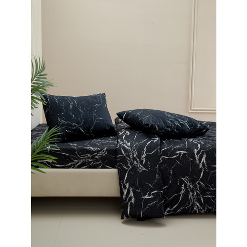 Постельное белье 4359 2-х сп с евро простыней с наволочками 50/70 фото 6