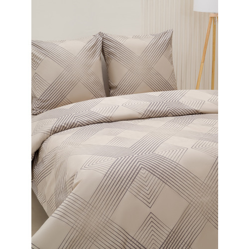 Постельное белье VT из полисатина 506-2 2-х сп с евро простыней с наволочками 70/70 фото 7