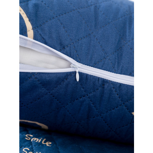 Чехол декоративный VT для подушки с молнией, ультрастеп 4016 50/70 см в упаковке 2 шт фото 4